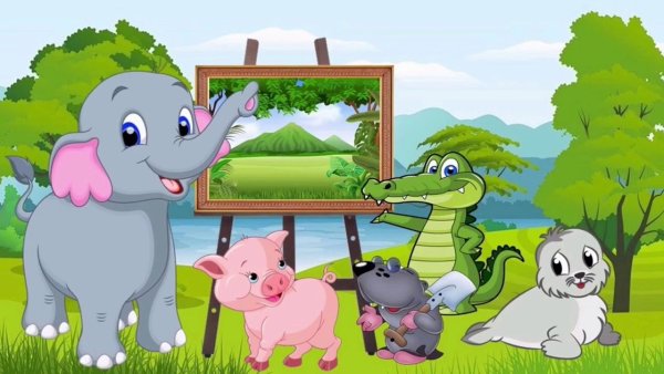 Слон живописец басня