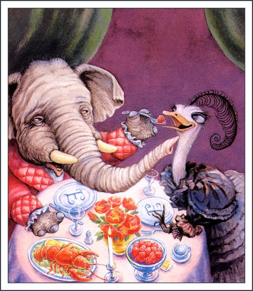 Сергей Михалков слон живописец басня