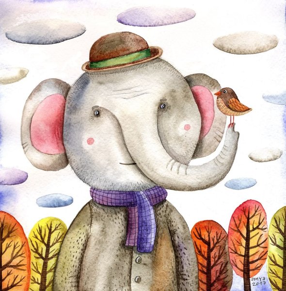 Иллюстрации Серова к басням Крылова