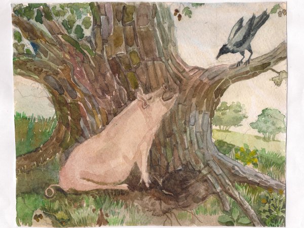 И.А. Крылов слон и моська