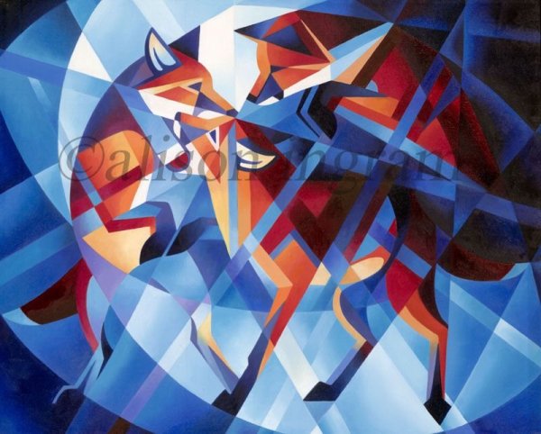 Современная Геометрическая живопись