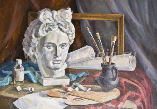 Зинаида Серебрякова атрибуты искусства