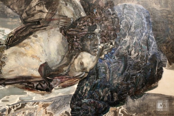 Михаил Врубель демон сидящий