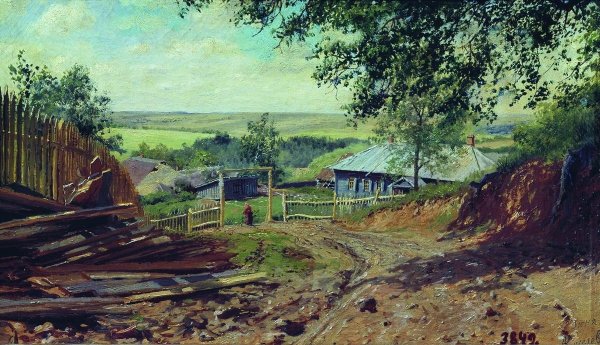 Шишкин Иван Иванович перед грозой