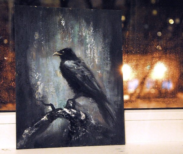 Галка в живописи