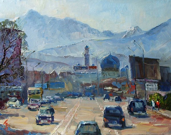 Алматы в живописи