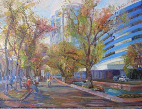 Картина Алма Ата