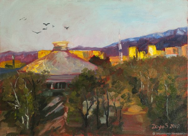 Картины маслом Алматы