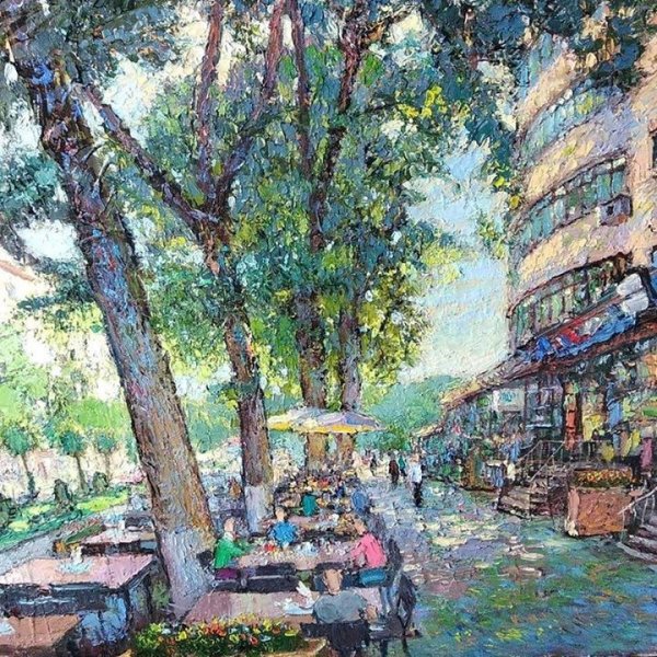 Алма-Ата в живописи