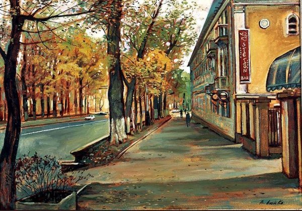 Алматы городской пейзаж