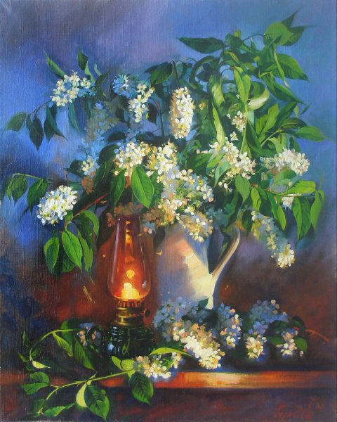 Левитан черемуха