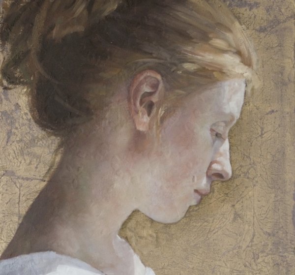 Живописные портреты в профиль