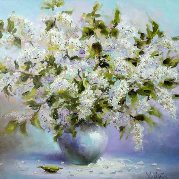 Стелла Даминова черемуха картина