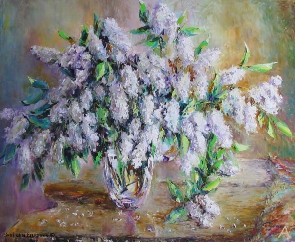 Живопись Валерий Мокрушин черемуха