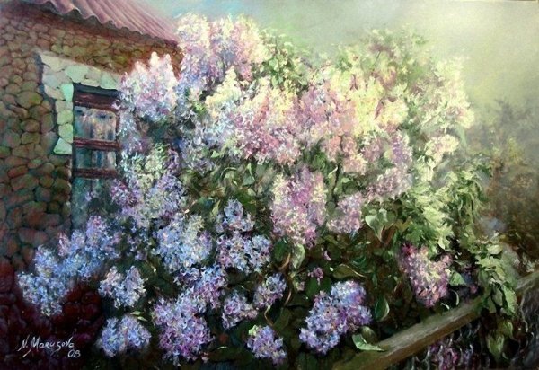 Москалёвой Цветущая черёмуха