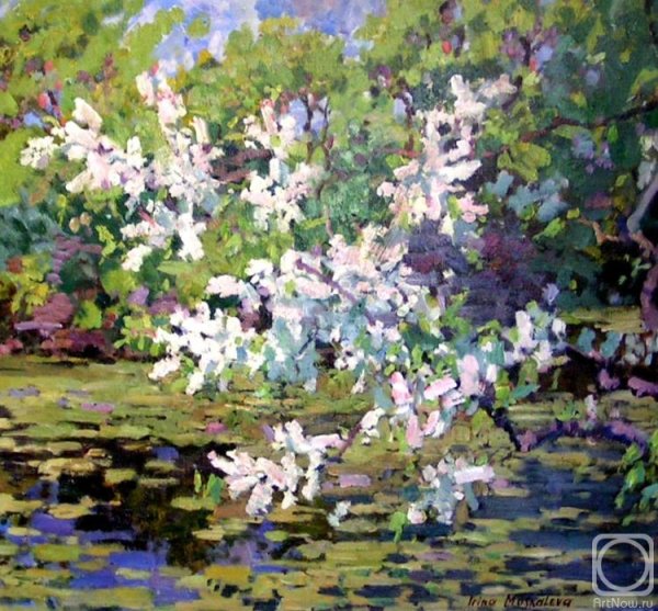 Левитан черемуха картина