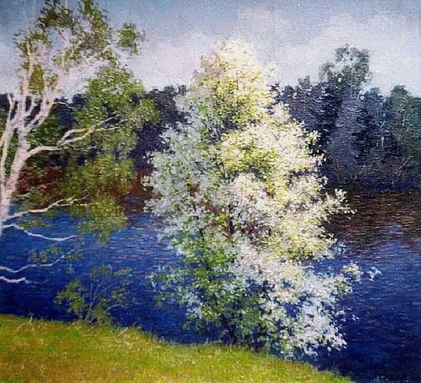 Левитан черемуха