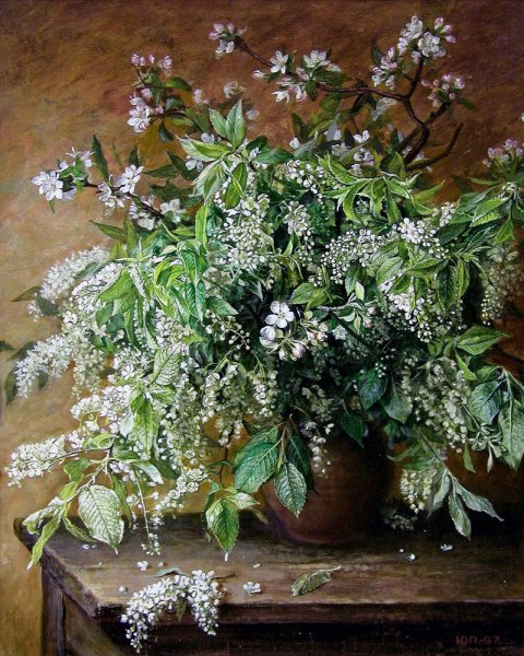 Левитан черемуха