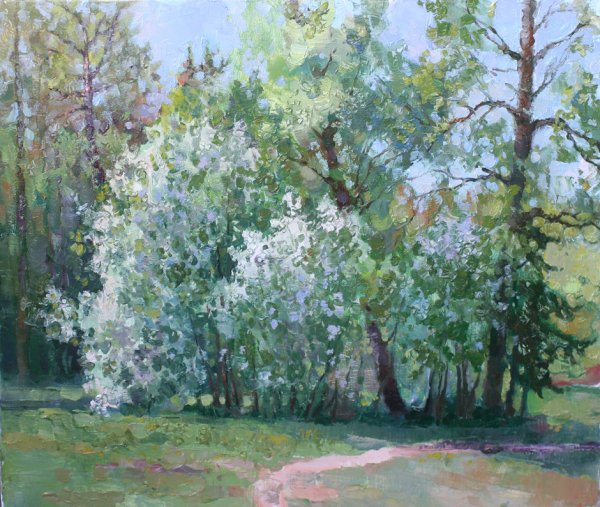 Левитан черемуха