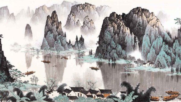 Китайская живопись Шань шуй