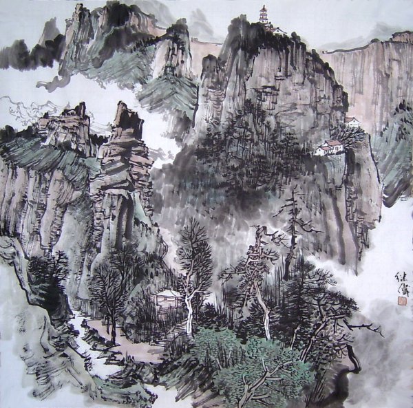 Китайская живопись Шань шуй