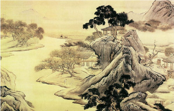 Традиционная китайская Пейзажная живопись