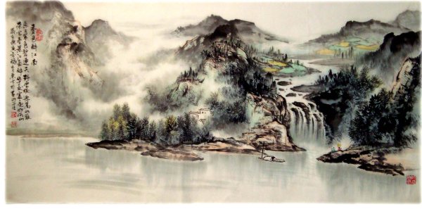Китайская живопись Шань шуй