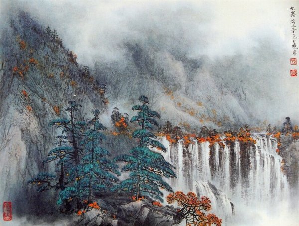 Китайские картины в стиле Шань шуй