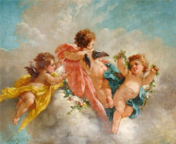 Ангелочки картины