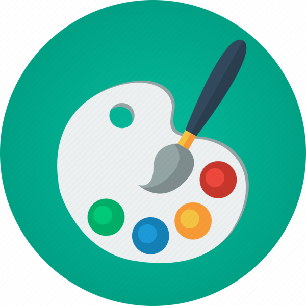 Значок художника