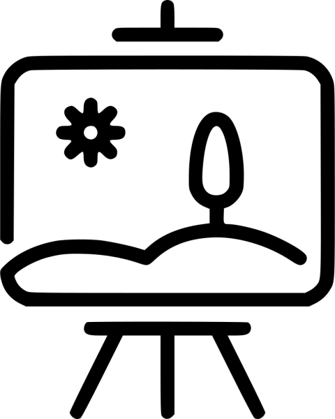 Пиктограмма художник