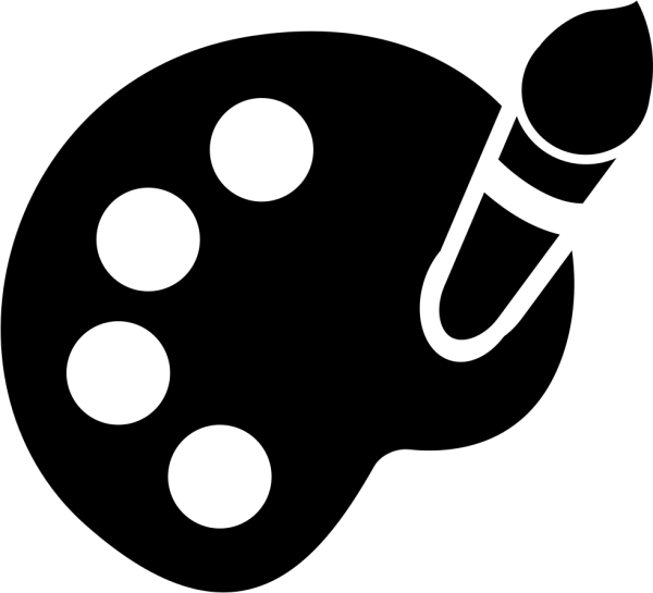 Кисточка значок