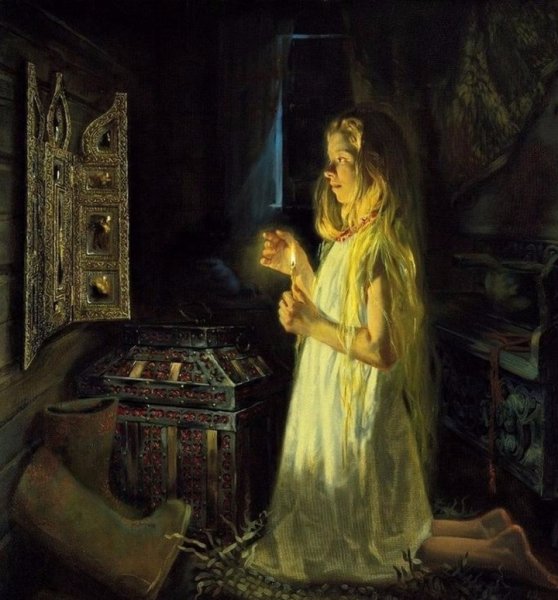 Художник славянист Юрий Сергеев картины