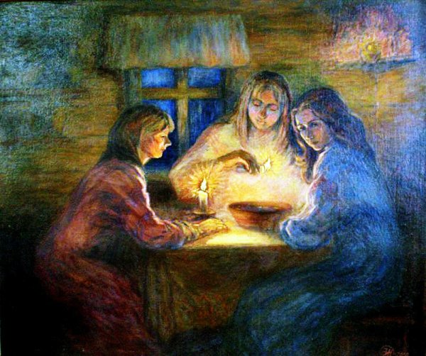 Маковский святочные гадания