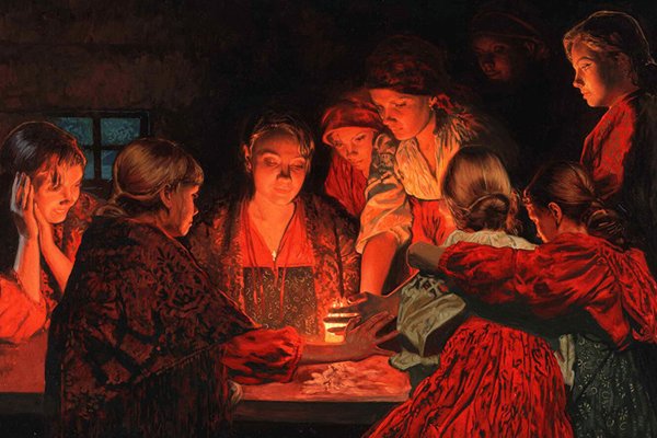 Гадающая Светлана Брюллов