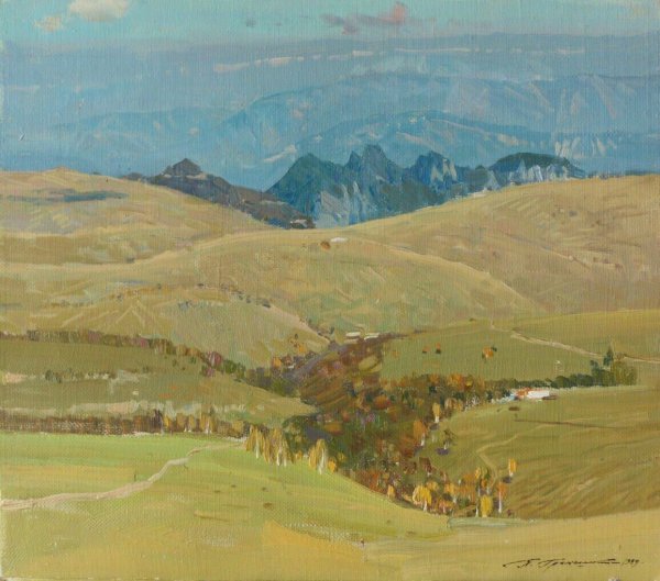 Художник Александр Бабич горы