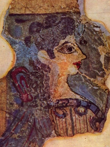 Парижанка Кносский дворец Крит