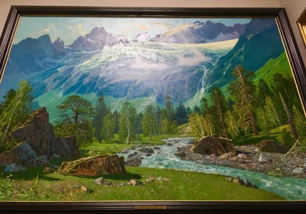 Владимир Бабич художник картины горы