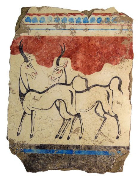 Собиратель шафрана Кносский дворец