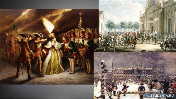 Эпоха дворцовых переворотов (1762-1801 годы)