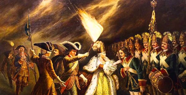 Елизавета Петровна переворот