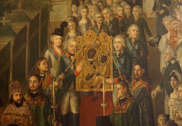 Истомин. Перенесение Тихвинской иконы 1798г.