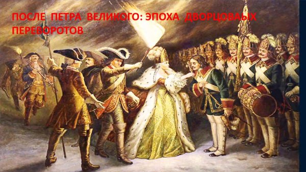 Присяга Преображенского полка императрице Елизавете Петровне