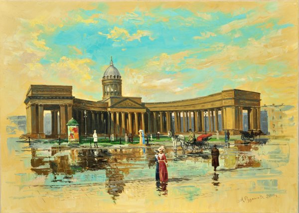 Бенджамин Паттерсон Казанский собор картина