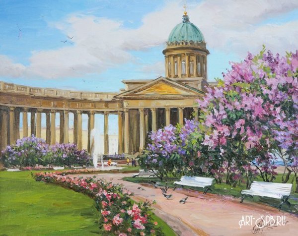 Питер Казанский собор живопись