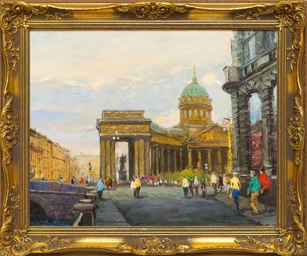 Петерсон художник Казанский собор