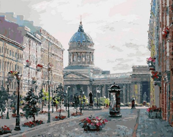 Картина по номерам Белоснежка малая Конюшенная улица