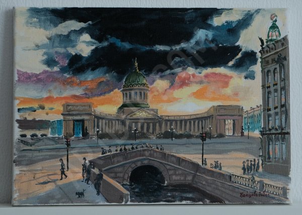 Живопись Казанского собора в Санкт-Петербурге