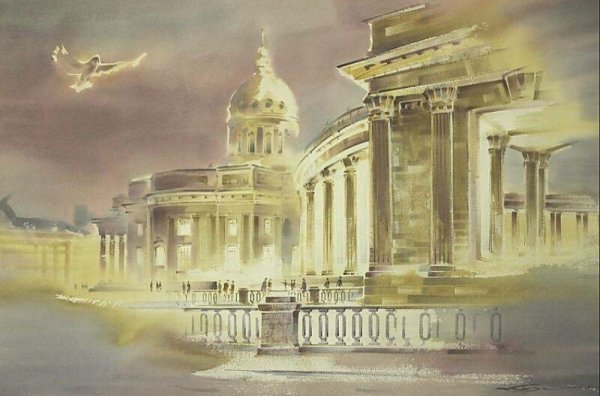 Питер Казанский собор живопись