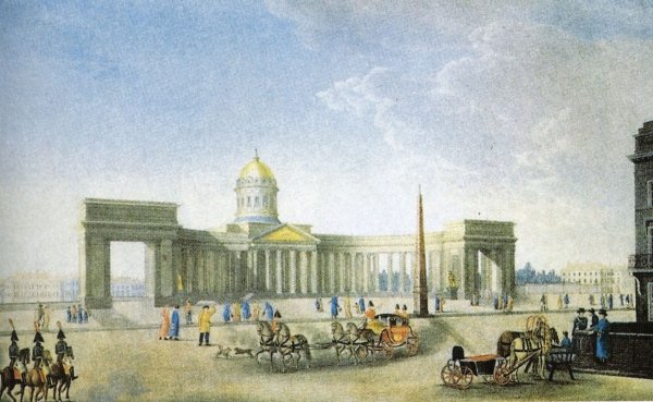 Казанский собор в Санкт-Петербурге 1812
